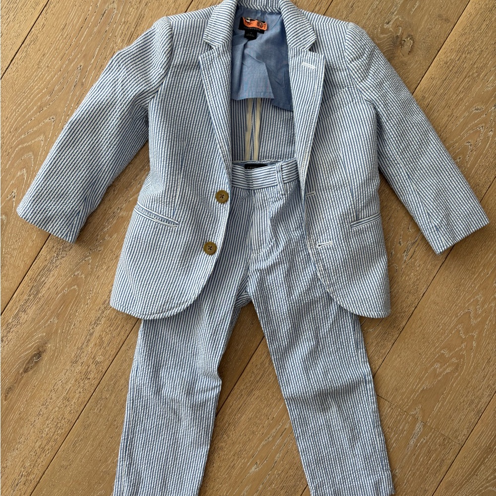 Jcrew Thompson Seersucker suit